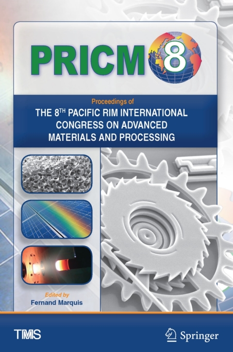 Cover image for book Proceedings of the 8th Pacific Rim International Conference on Advanced Materials and Processing (PRICM-8)