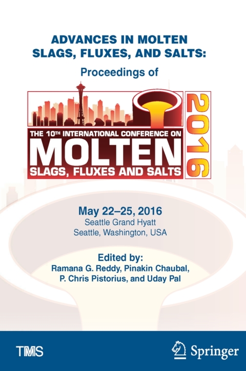 Cover image for book Advances in Molten Slags, Fluxes, and Salts