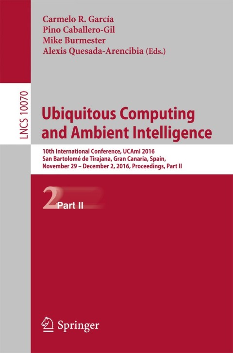 Cover image for book Ubiquitous Computing and Ambient Intelligence