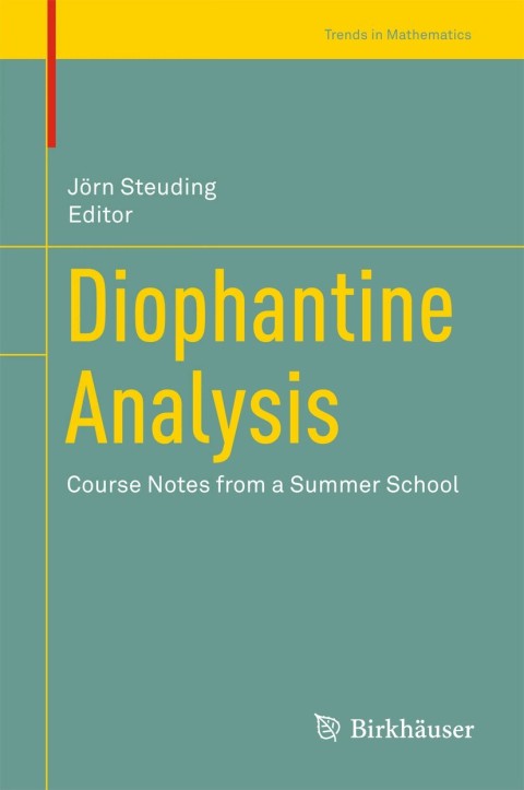 Cover image for book Diophantine Analysis