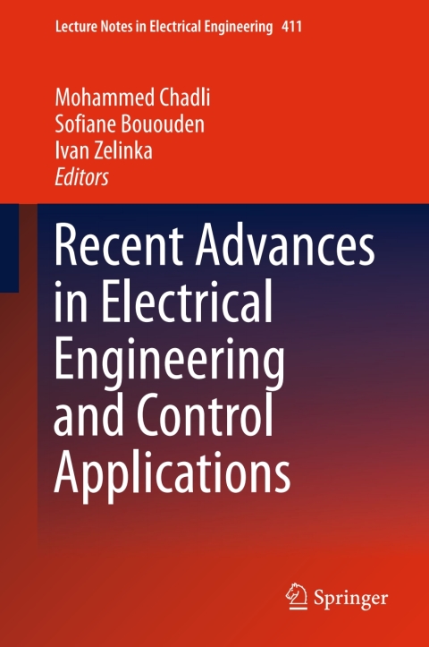 Cover image for book Recent Advances in Electrical Engineering and Control Applications