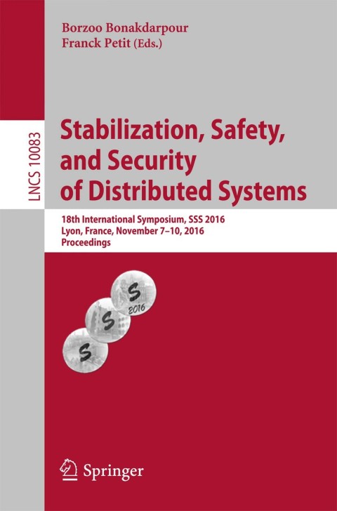 Cover image for book Stabilization, Safety, and Security of Distributed Systems