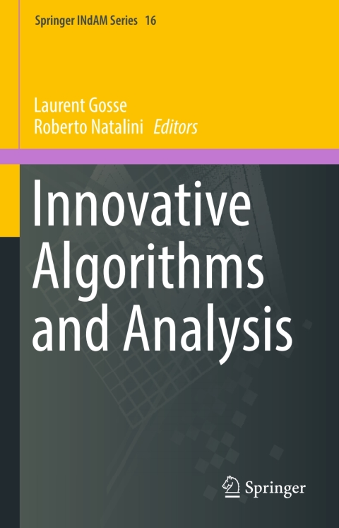 Cover image for book Innovative Algorithms and Analysis