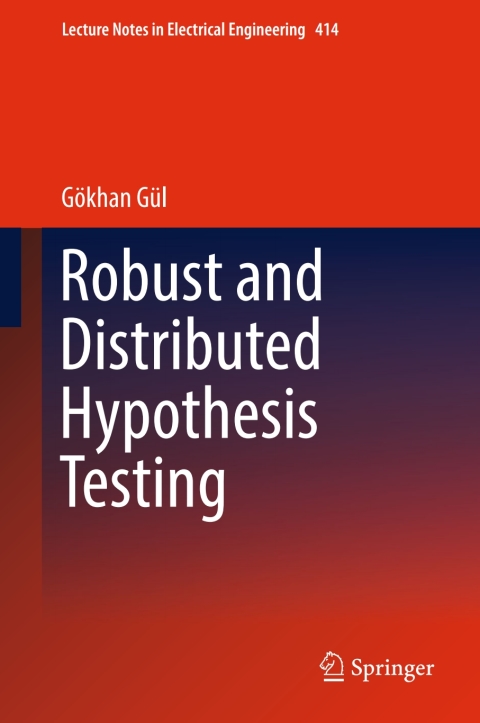 Cover image for book Robust and Distributed Hypothesis Testing