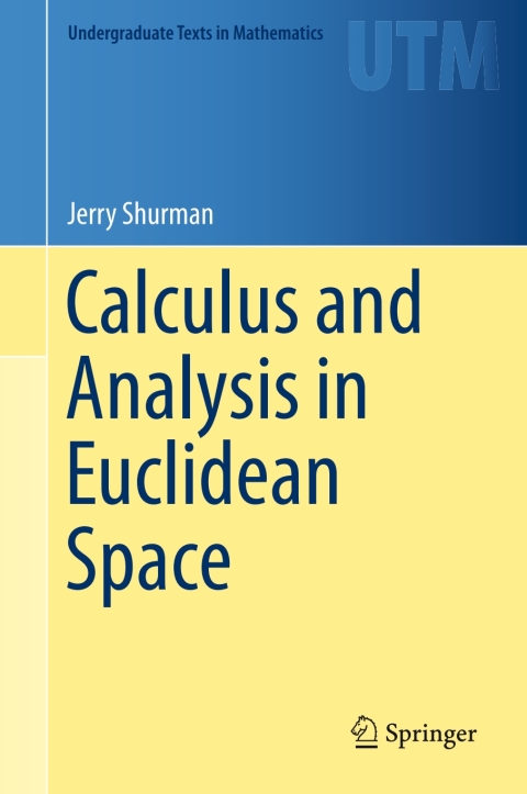 Cover image for book Calculus and Analysis in Euclidean Space