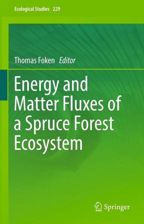Cover image for book Energy and Matter Fluxes of a Spruce Forest Ecosystem