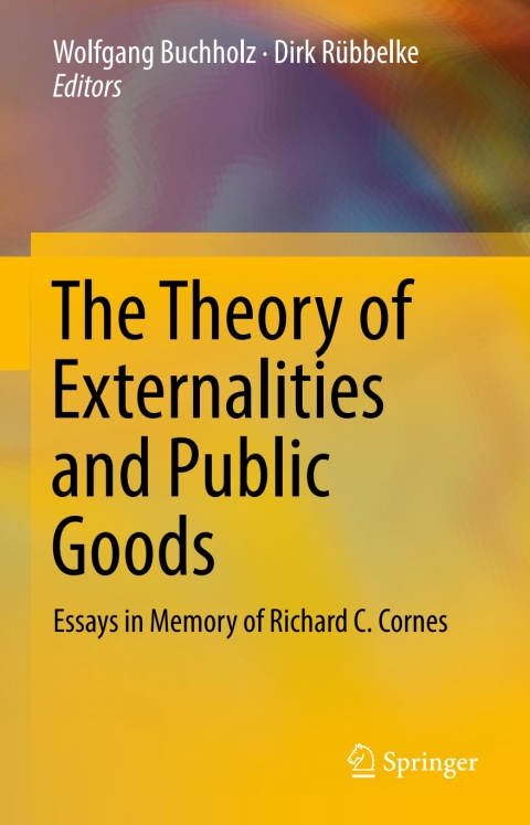 Cover image for book The Theory of Externalities and Public Goods