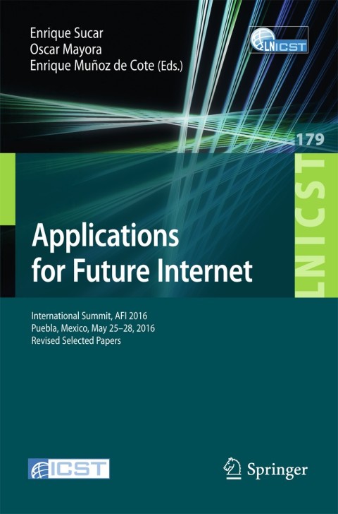 Cover image for book Applications for Future Internet