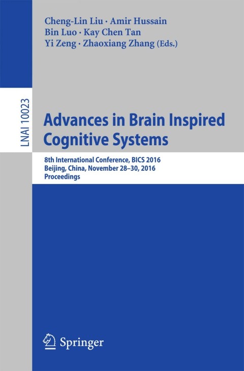 Cover image for book Advances in Brain Inspired Cognitive Systems