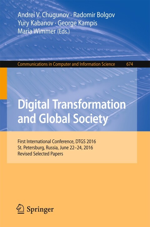 Cover image for book Digital Transformation and Global Society