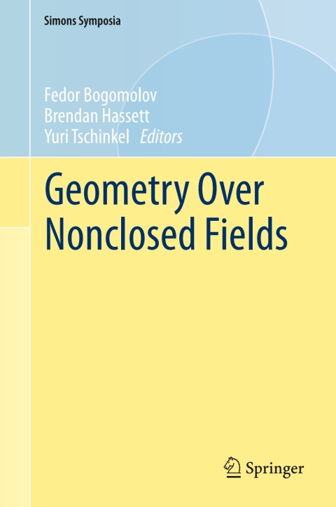 Cover image for book Geometry Over Nonclosed Fields