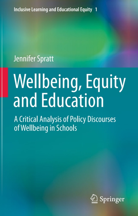 Cover image for book Wellbeing, Equity and Education