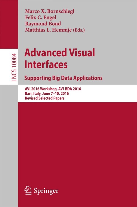 Cover image for book Advanced Visual Interfaces. Supporting Big Data Applications