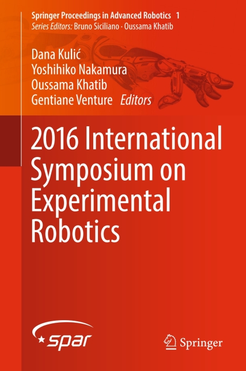 Cover image for book 2016 International Symposium on Experimental Robotics