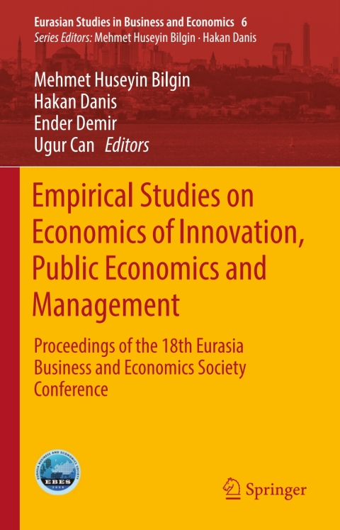 Cover image for book Empirical Studies on Economics of Innovation, Public Economics and Management
