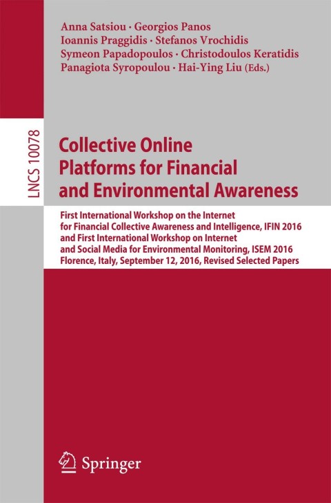 Cover image for book Collective Online Platforms for Financial and Environmental Awareness