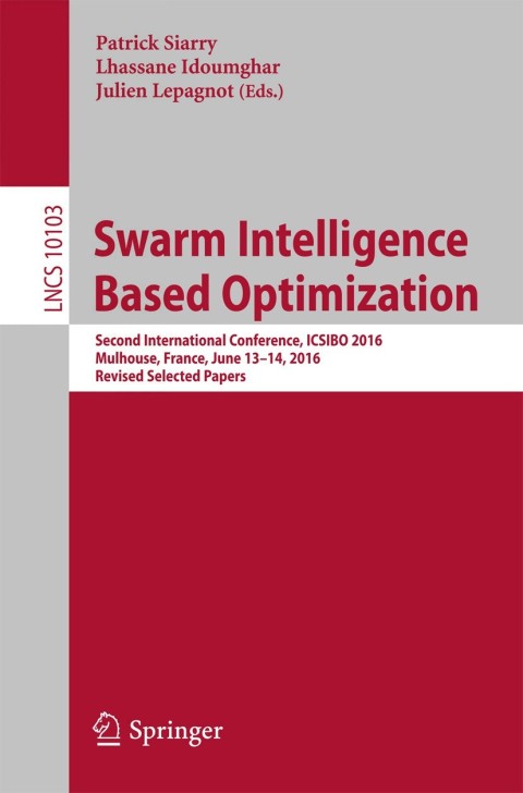 Cover image for book Swarm Intelligence Based Optimization