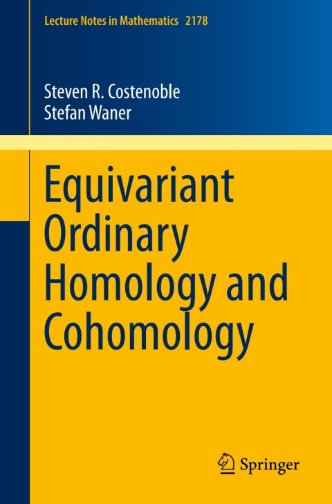 Cover image for book Equivariant Ordinary Homology and Cohomology