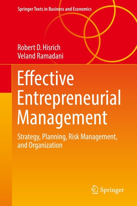 Cover image for book Effective Entrepreneurial Management