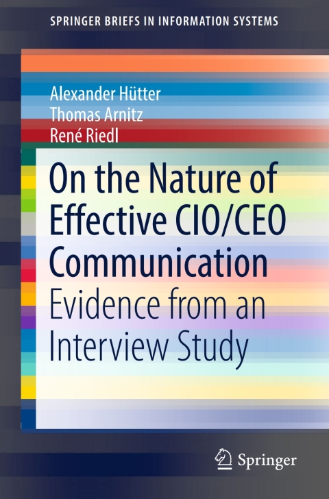 Cover image for book On the Nature of Effective CIO/CEO Communication