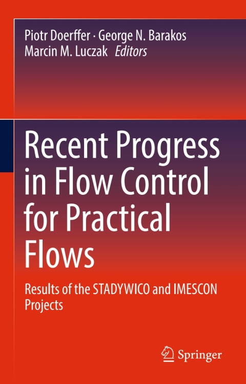 Cover image for book Recent Progress in Flow Control for Practical Flows