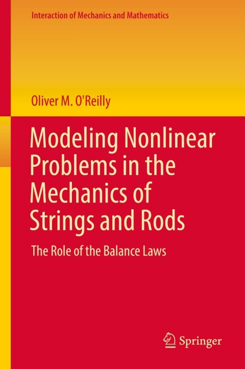 Cover image for book Modeling Nonlinear Problems in the Mechanics of Strings and Rods