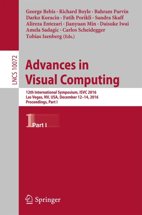 Cover image for book Advances in Visual Computing
