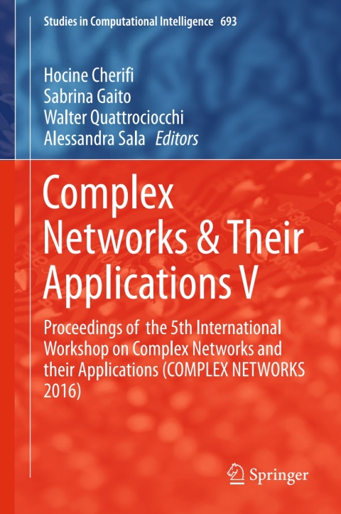 Cover image for book Complex Networks & Their Applications V