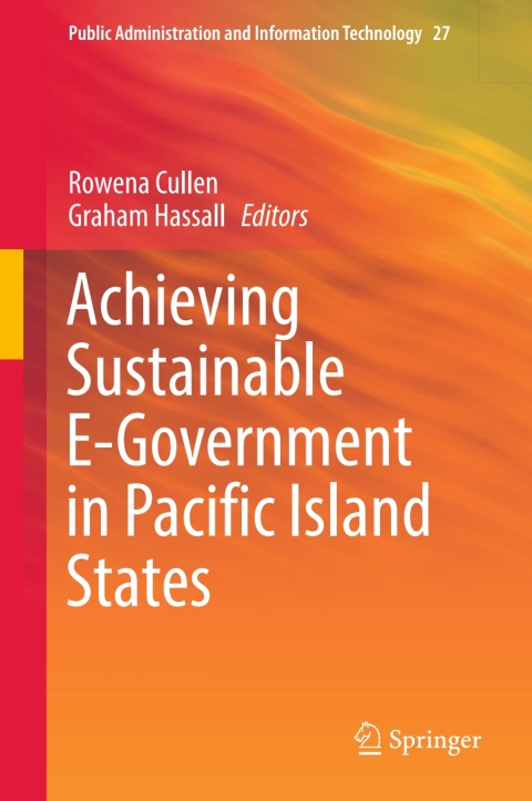 Cover image for book Achieving Sustainable E-Government in Pacific Island States