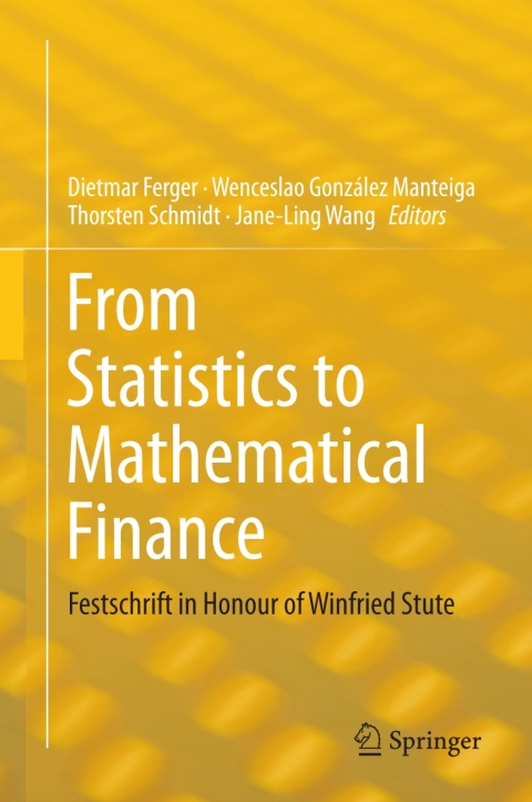 Cover image for book From Statistics to Mathematical Finance