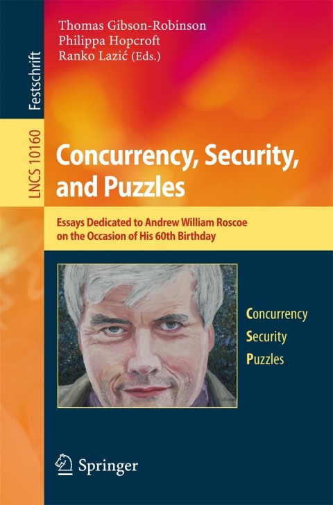 Cover image for book Concurrency, Security, and Puzzles