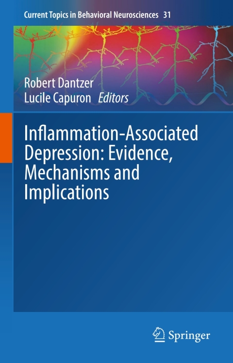 Cover image for book Inflammation-Associated Depression: Evidence, Mechanisms and Implications