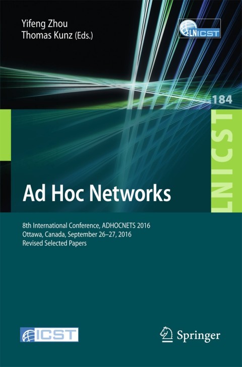 Cover image for book Ad Hoc Networks