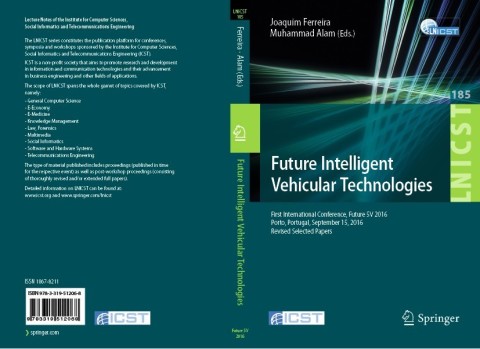 Cover image for book Future Intelligent Vehicular Technologies