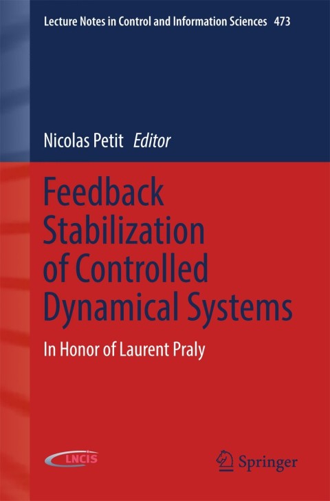 Cover image for book Feedback Stabilization of Controlled Dynamical Systems