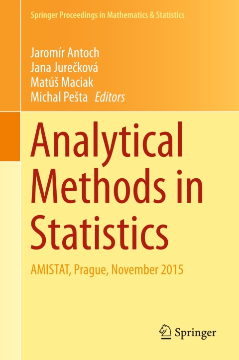 Cover image for book Analytical Methods in Statistics