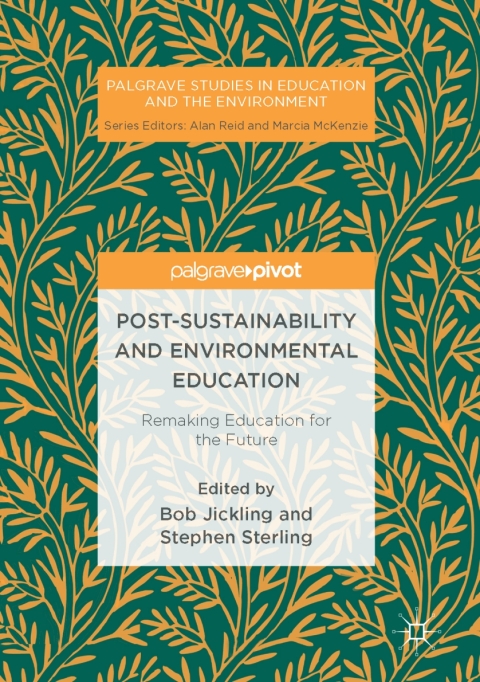 Cover image for book Post-Sustainability and Environmental Education