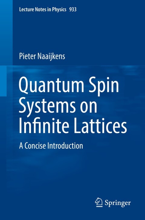 Cover image for book Quantum Spin Systems on Infinite Lattices