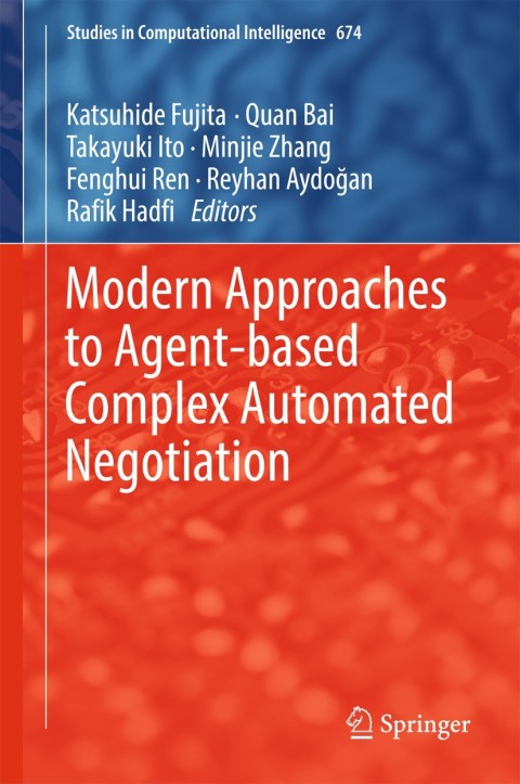 Cover image for book Modern Approaches to Agent-based Complex Automated Negotiation