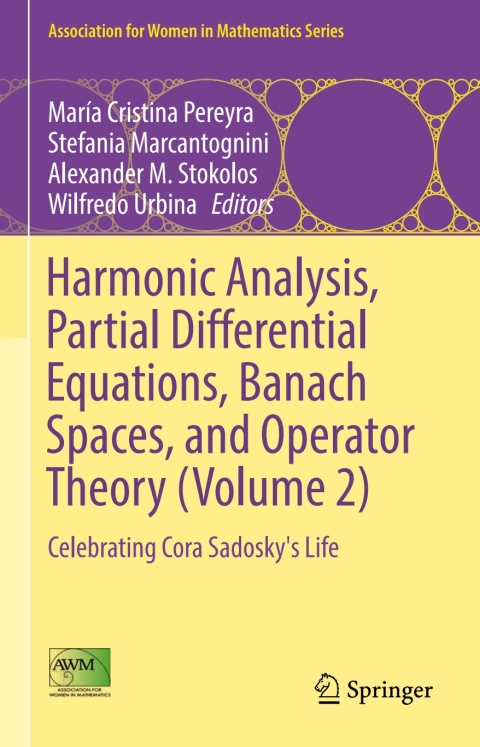 Cover image for book Harmonic Analysis, Partial Differential Equations, Banach Spaces, and Operator Theory (Volume 2)