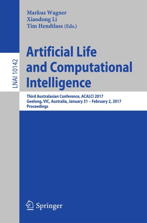 Cover image for book Artificial Life and Computational Intelligence
