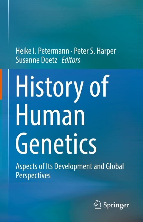 Cover image for book History of Human Genetics