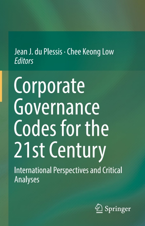 Cover image for book Corporate Governance Codes for the 21st Century
