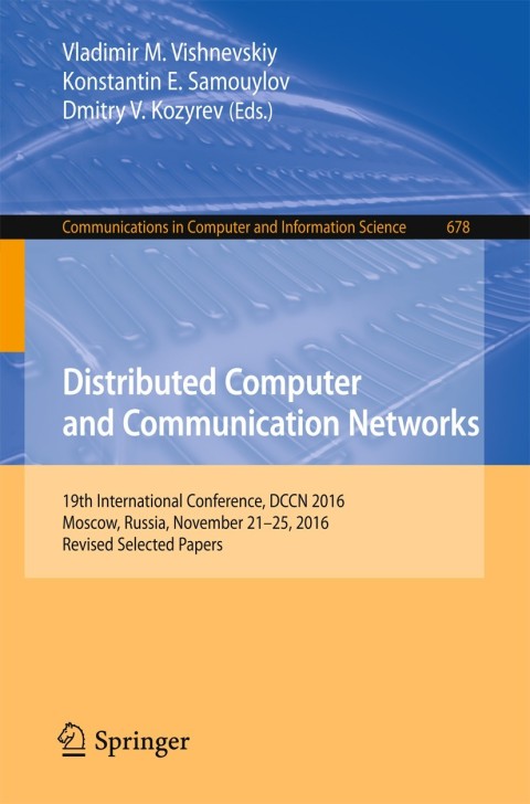 Cover image for book Distributed Computer and Communication Networks