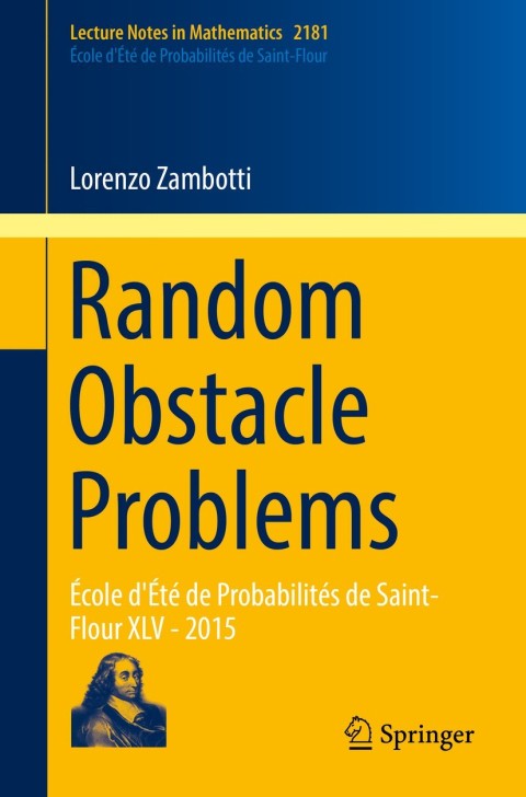 Cover image for book Random Obstacle Problems