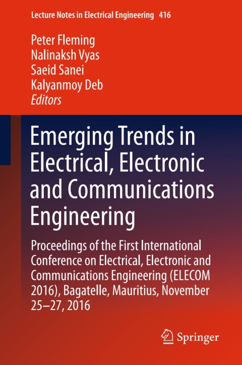 Cover image for book Emerging Trends in Electrical, Electronic and Communications Engineering