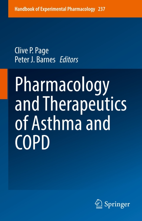 Cover image for book Pharmacology and Therapeutics of Asthma and COPD