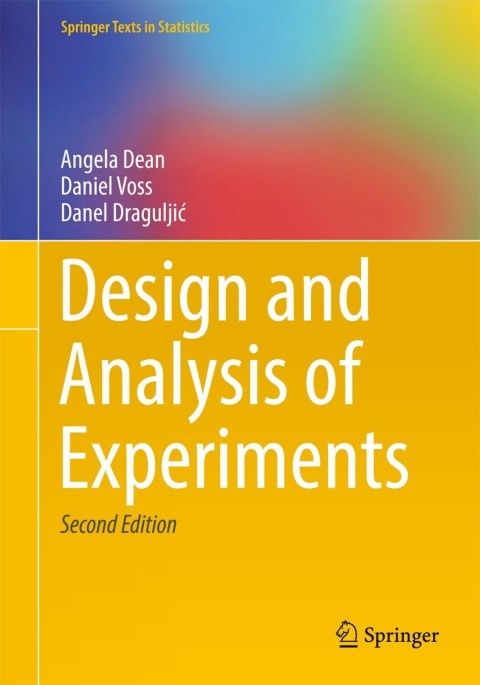 Cover image for book Design and Analysis of Experiments