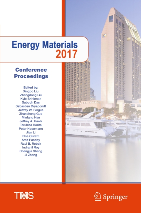 Cover image for book Energy Materials 2017