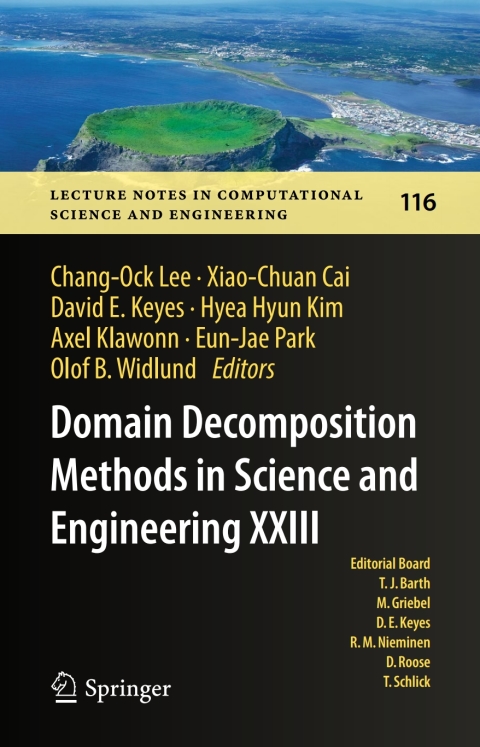 Cover image for book Domain Decomposition Methods in Science and Engineering XXIII